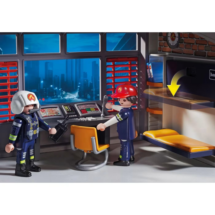 4008789094629PlaymobilFireStation-181Pcs_5_framed - HUNA