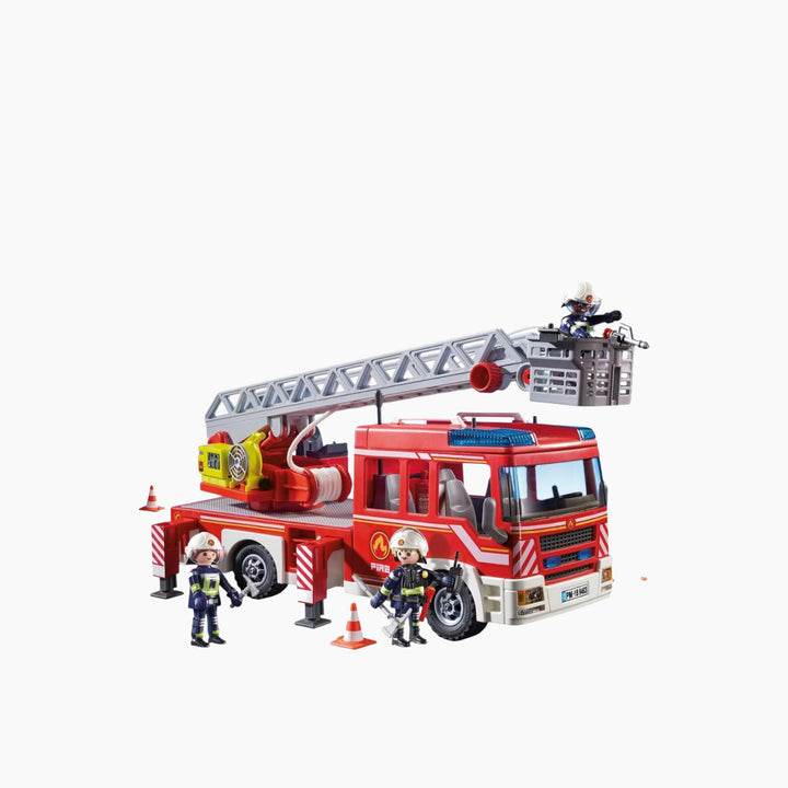 Playmobil Fire Ladder Unit toy playset with figures and accessories