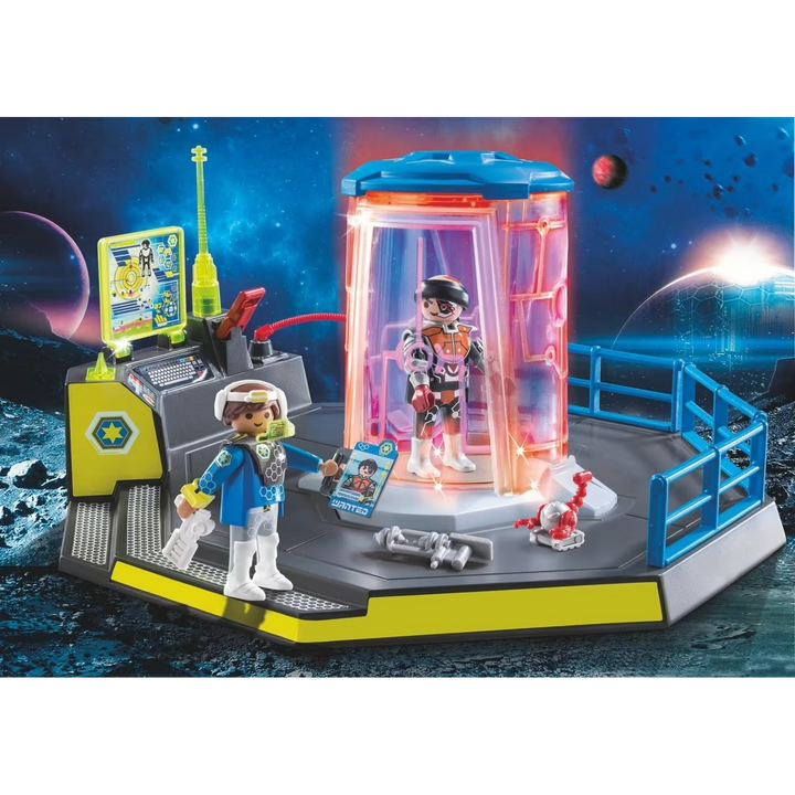 Playmobil Superset Galaxy Police Rangers Toy Playset - HUNA
