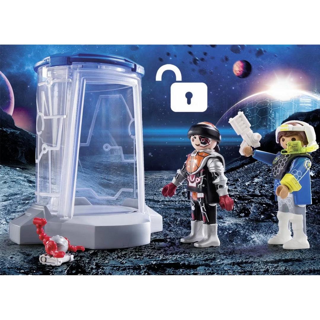 Playmobil Superset Galaxy Police Rangers Toy Playset - HUNA