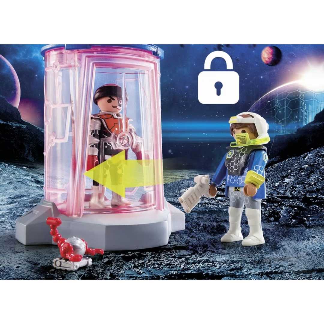 Playmobil Superset Galaxy Police Rangers Toy Playset - HUNA