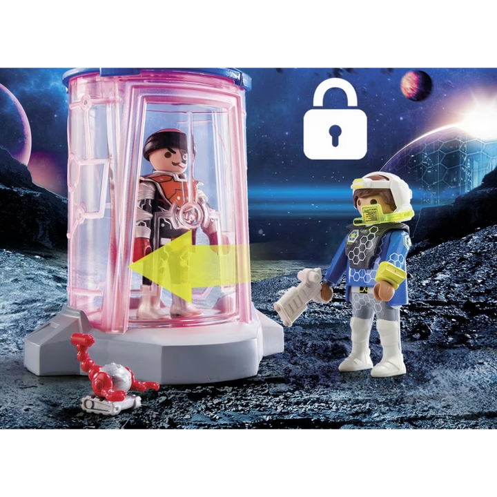 Playmobil Superset Galaxy Police Rangers Toy Playset - HUNA