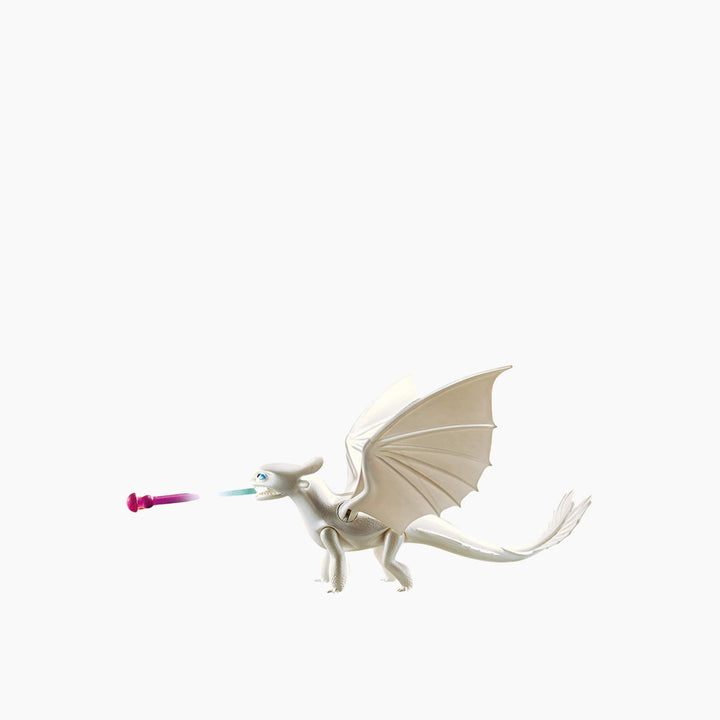 Playmobil Light Fury and Baby Dragon Playset