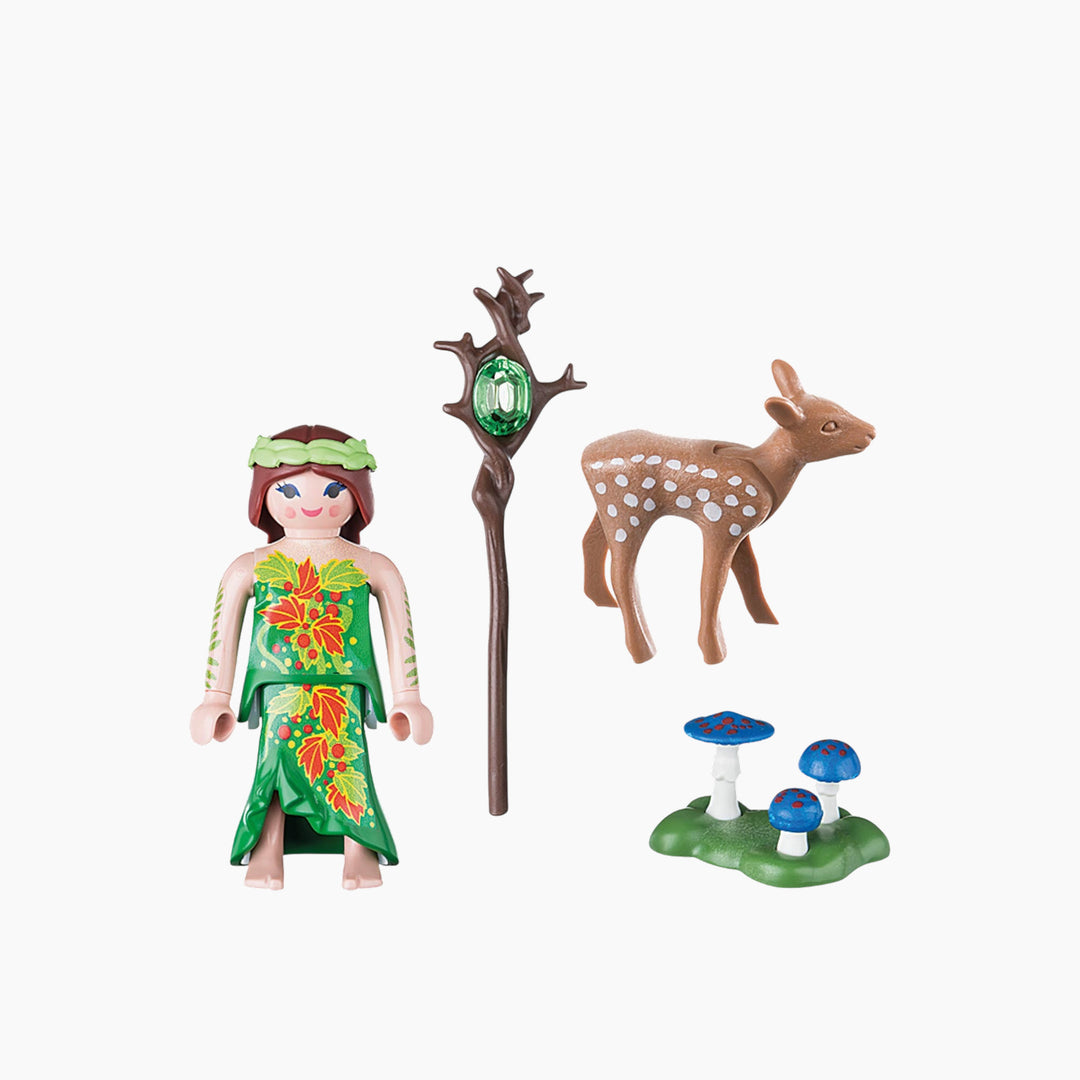 Playmobil Fairy With Deer Action Figure