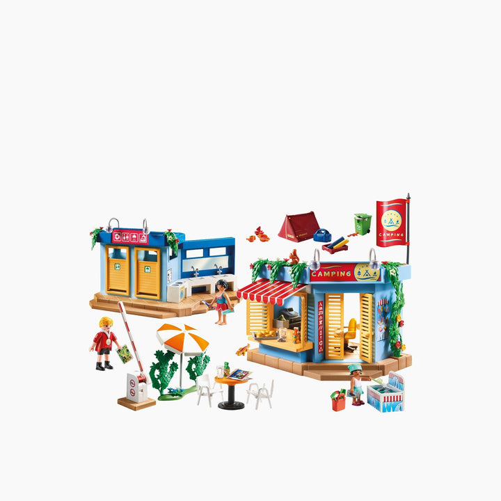 Playmobil Large Campground Toy Playset - HUNA