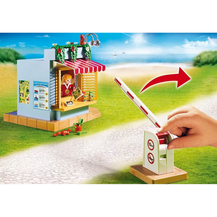 Playmobil Large Campground Toy Playset - HUNA