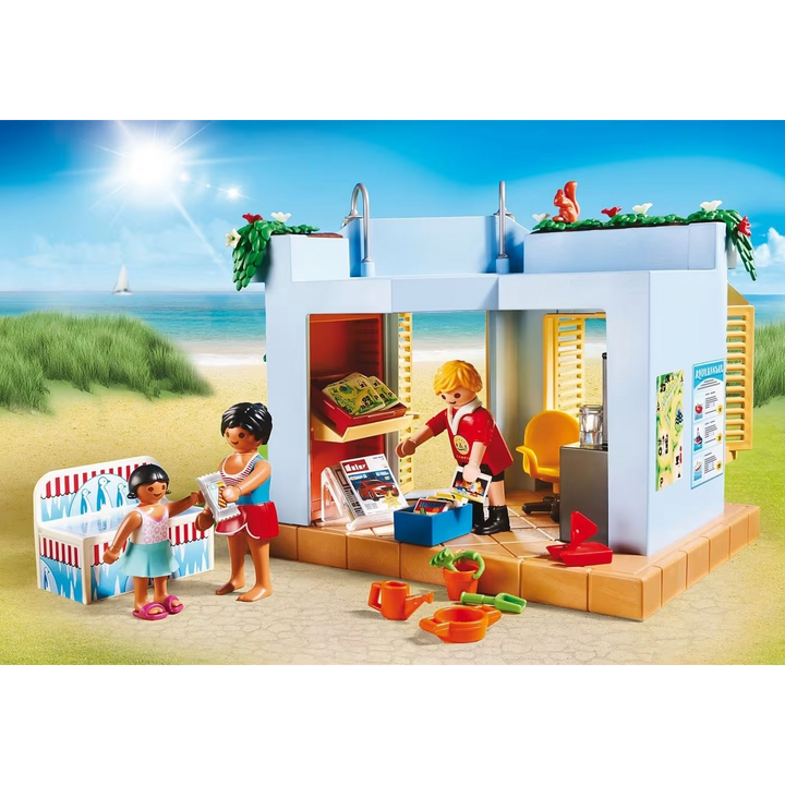 Playmobil Large Campground Toy Playset - HUNA