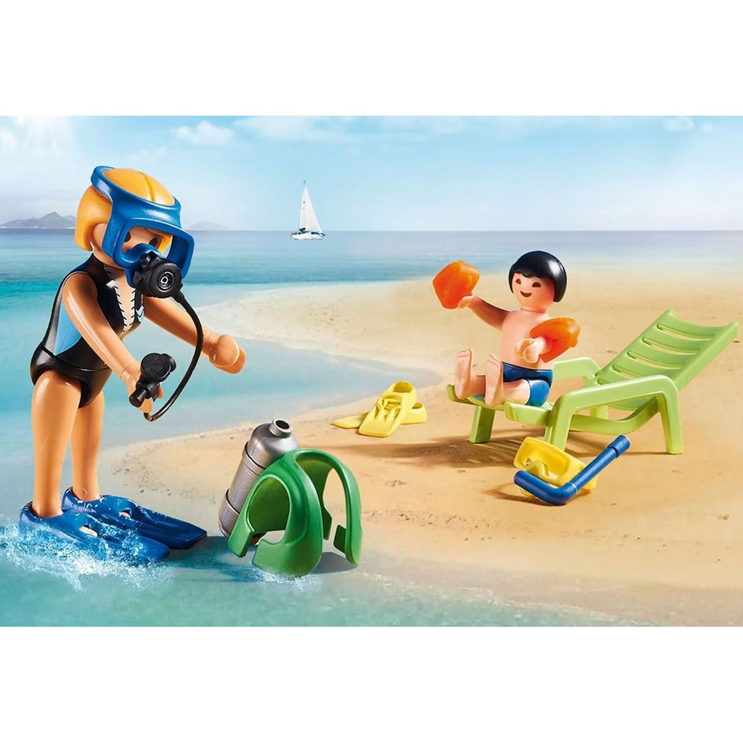 Playmobil Water Sports Lesson Playset - HUNA