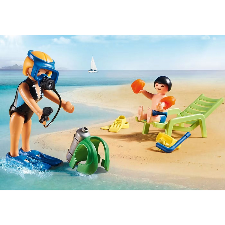 Playmobil Water Sports Lesson Playset - HUNA