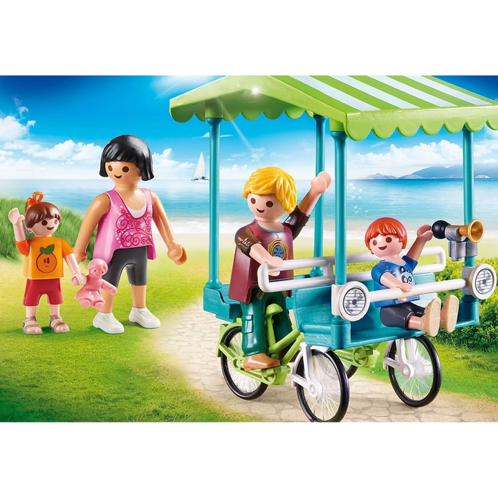 Playmobil Family Bicycle Toy Playset - HUNA
