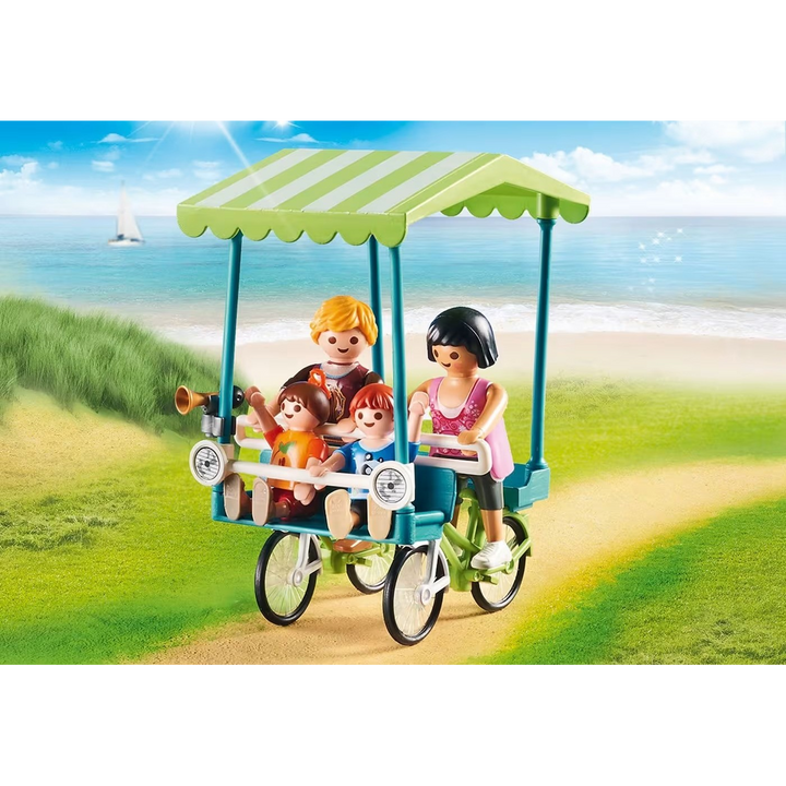 Playmobil Family Bicycle Toy Playset - HUNA