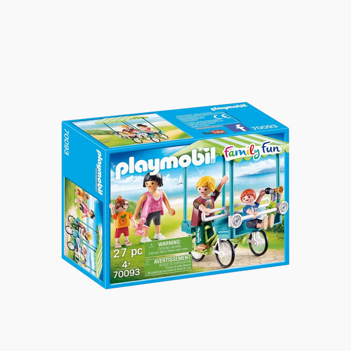 Playmobil Family Bicycle Toy Playset - HUNA