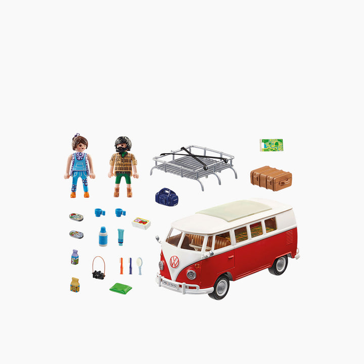 Playmobil Volkswagen T1 Camping Bus Toy Playset