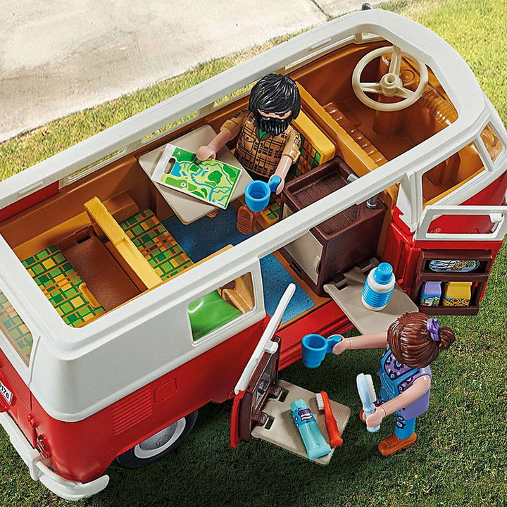 Playmobil Volkswagen T1 Camping Bus Toy Playset