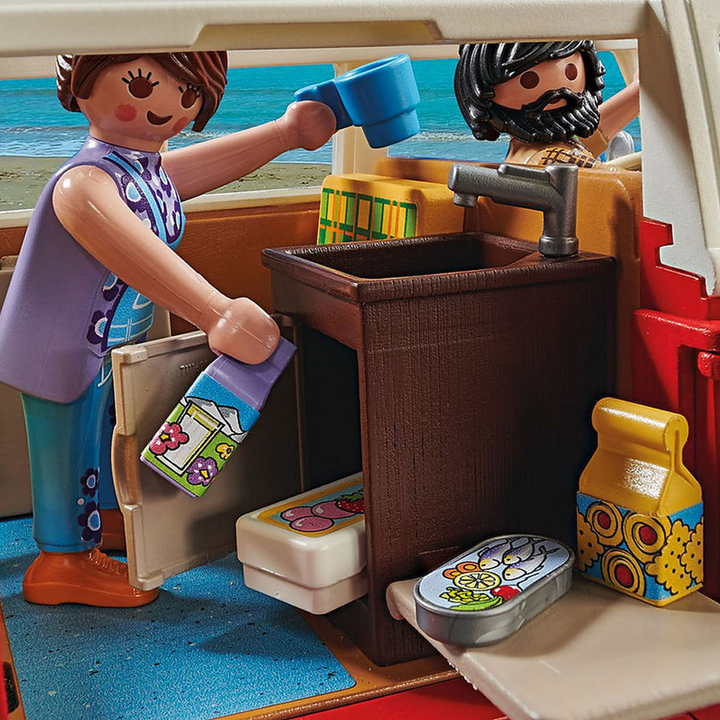 Playmobil Volkswagen T1 Camping Bus Toy Playset