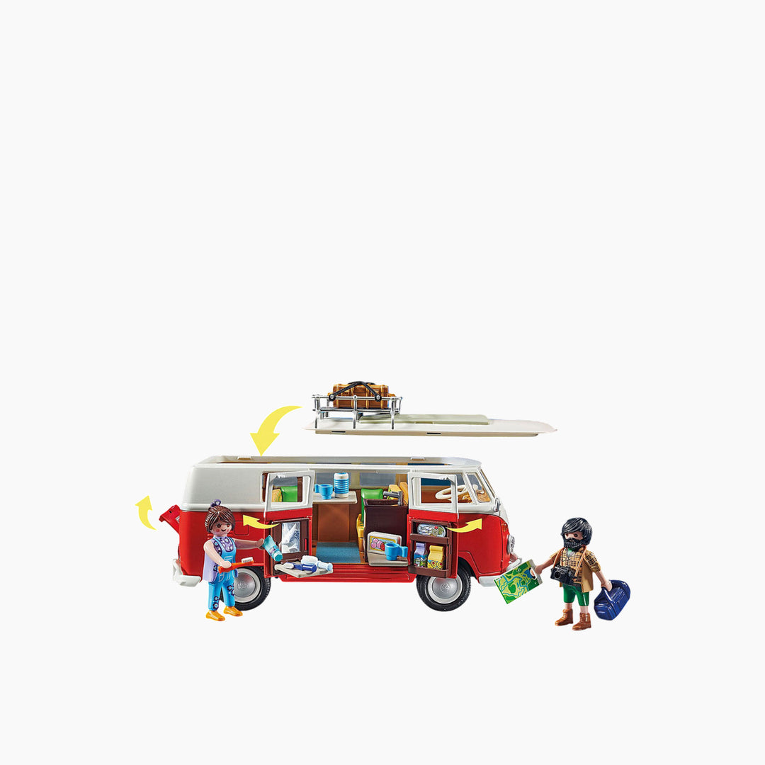 Playmobil Volkswagen T1 Camping Bus Toy Playset