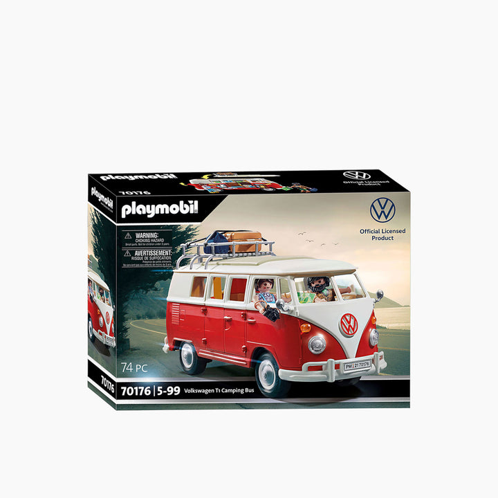 Playmobil Volkswagen T1 Camping Bus Toy Playset