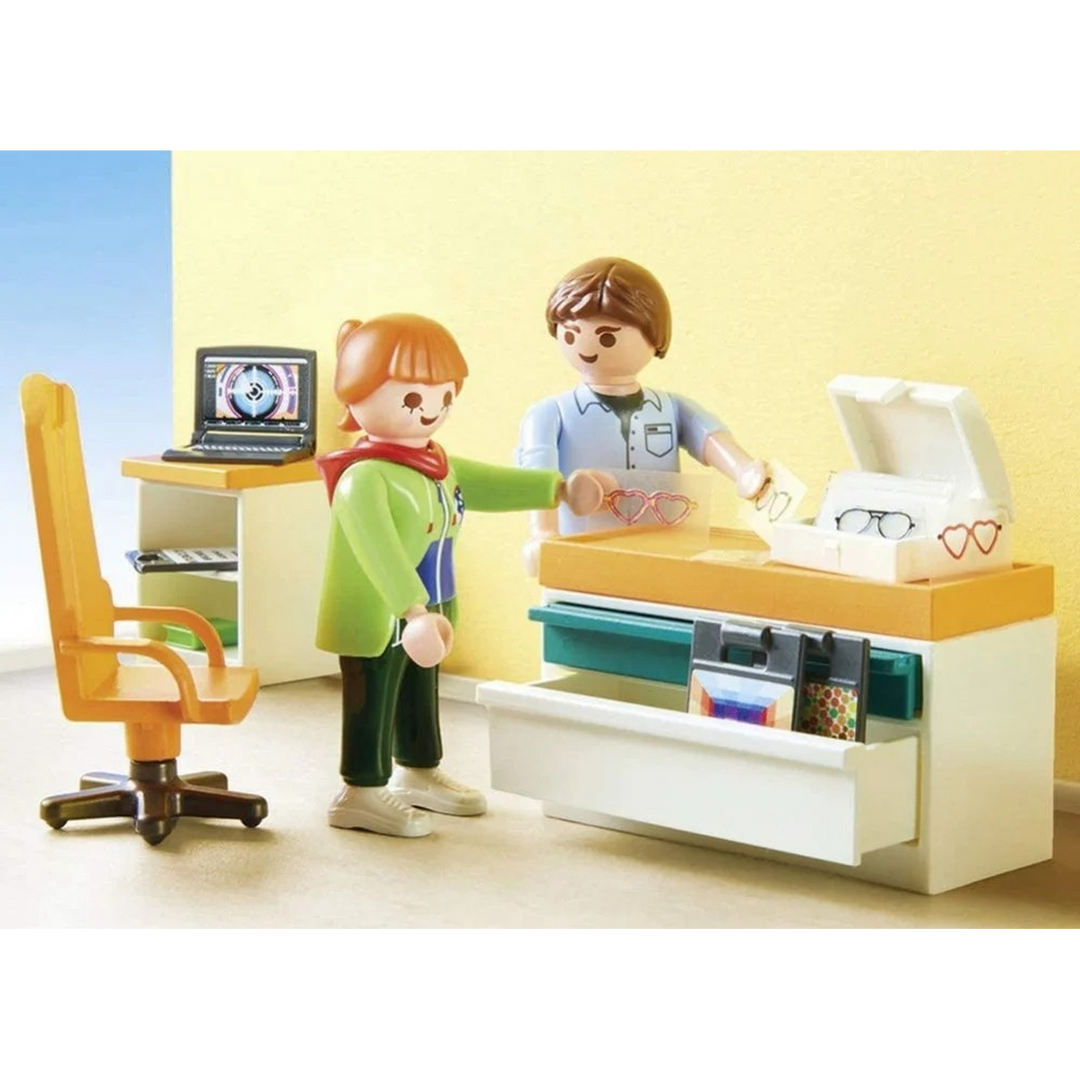 Playmobil Eye Doctor Set Toy Playset - HUNA