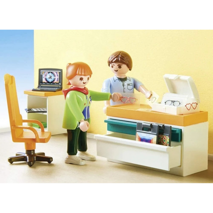 Playmobil Eye Doctor Set Toy Playset - HUNA