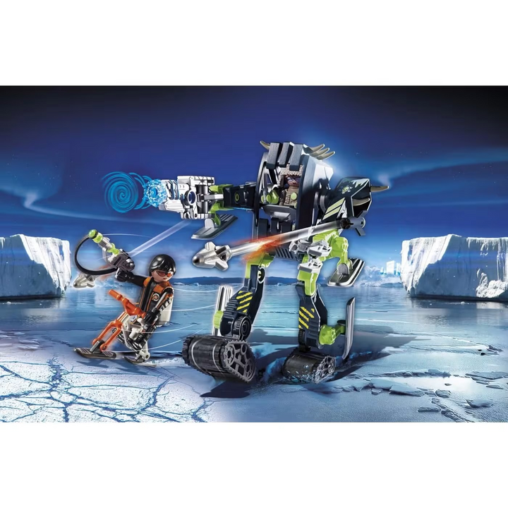 Playmobil Arctic Rebels Ice Robot Toy Playset - HUNA