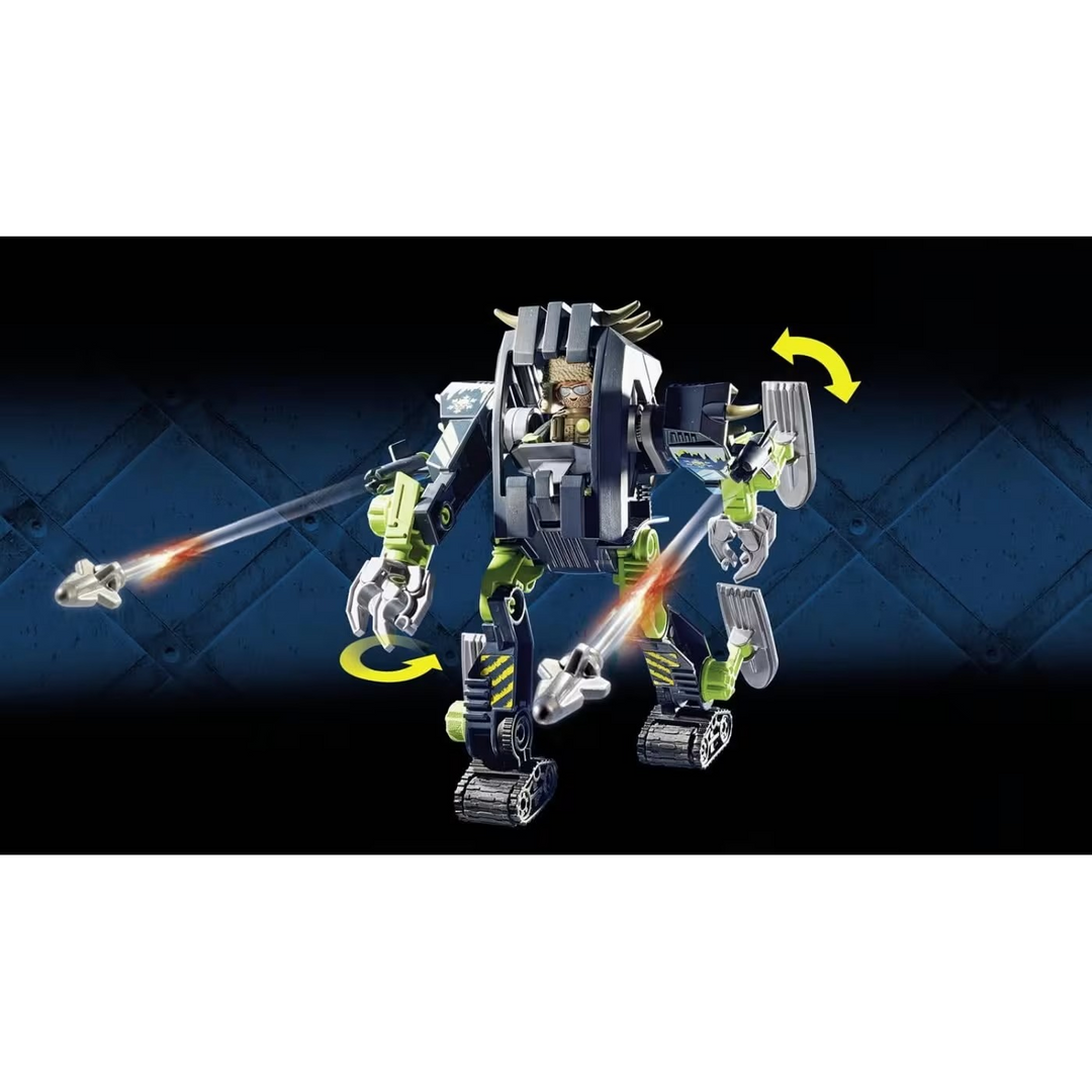 Playmobil Arctic Rebels Ice Robot Toy Playset - HUNA
