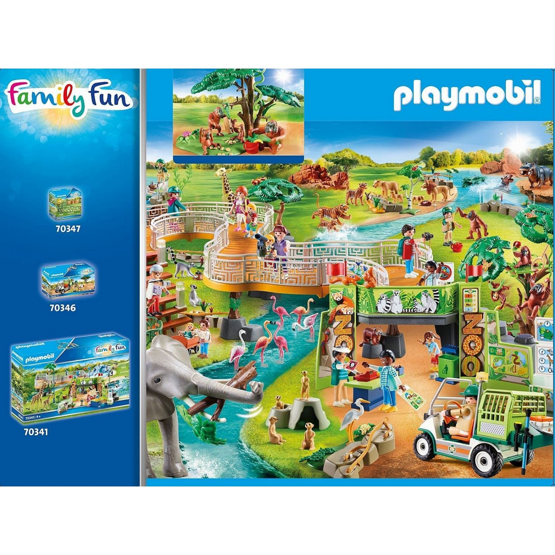 Playmobil Orangutans with Tree Toy Playset - HUNA