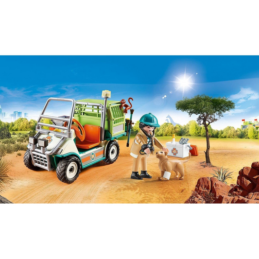 Playmobil Zoo Vet Toy Playset