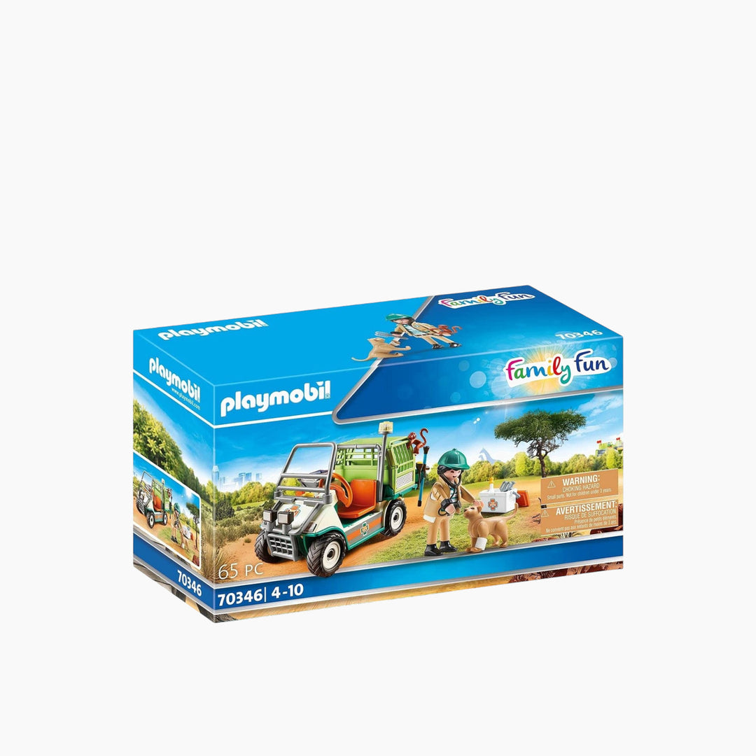 Playmobil Zoo Vet Toy Playset - HUNA