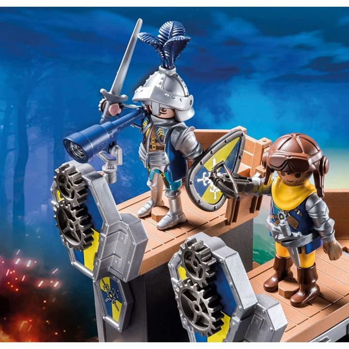Playmobil Novelmore Mobile Fortress Toy Playset - HUNA