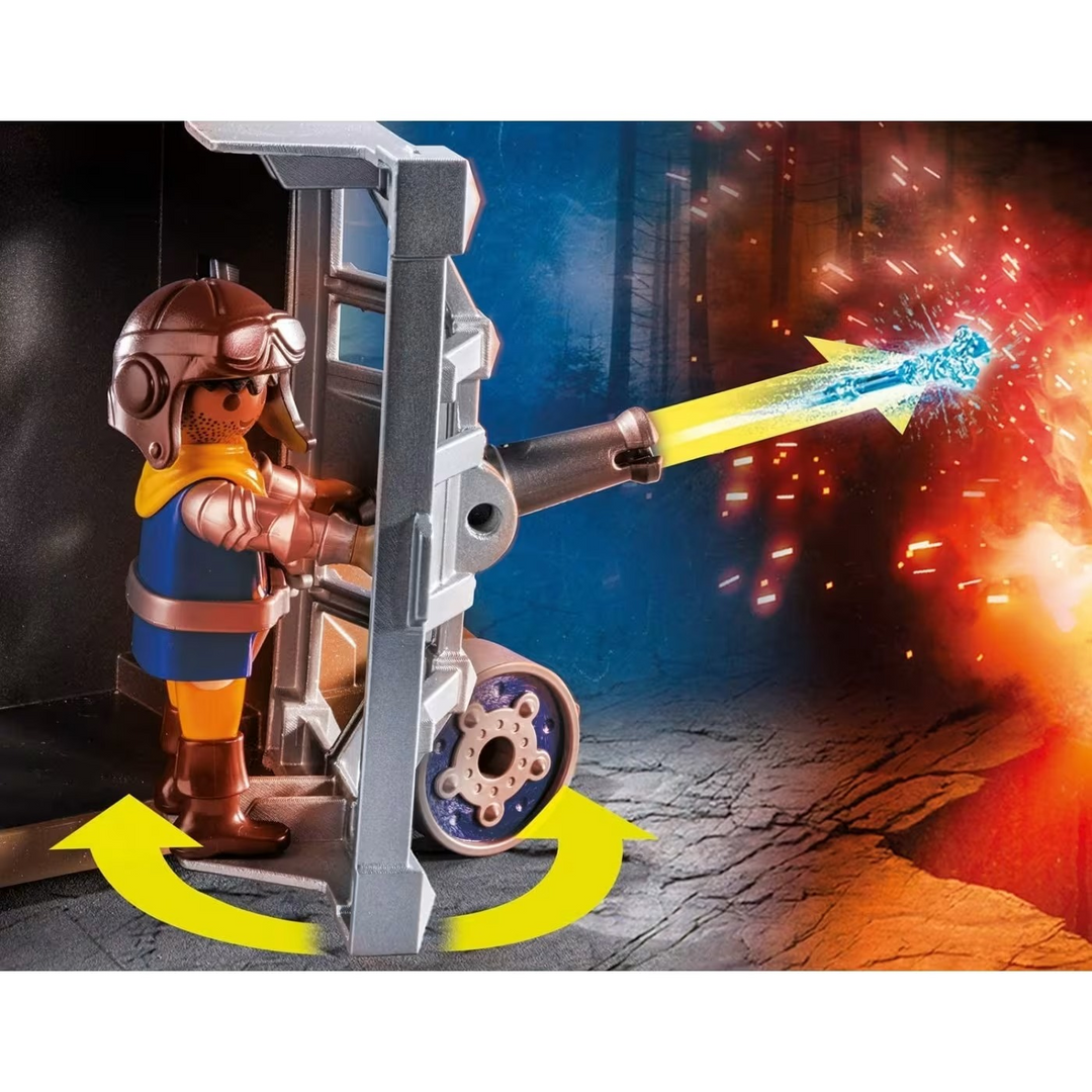Playmobil Novelmore Mobile Fortress Toy Playset - HUNA