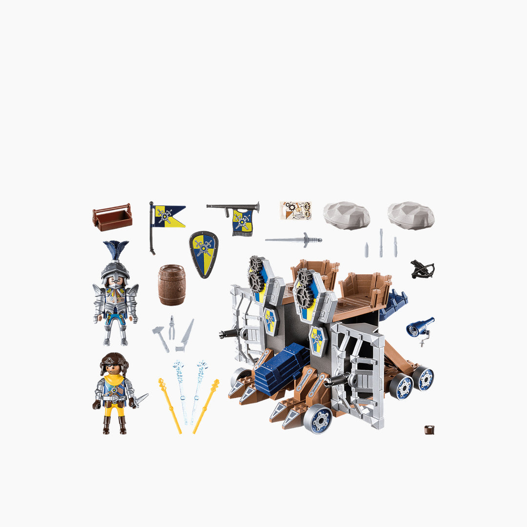 Playmobil Novelmore Mobile Fortress Toy Playset - HUNA