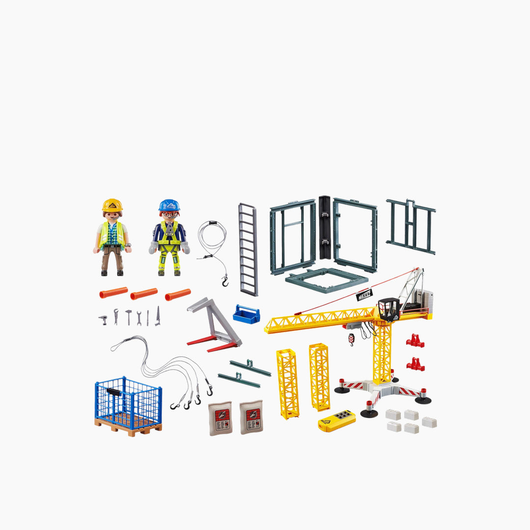Playmobil RC Crane Toy Playset - HUNA