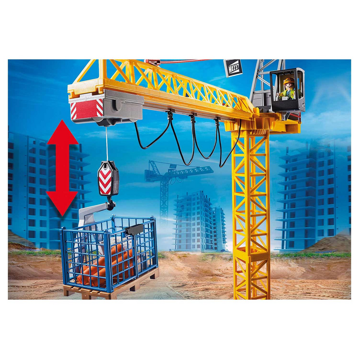 Playmobil RC Crane Toy Playset - HUNA