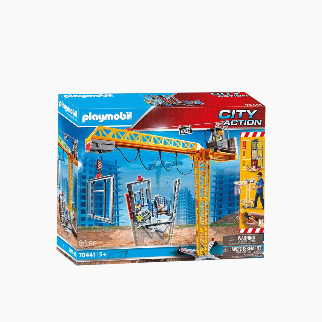 Playmobil RC Crane Toy Playset - HUNA