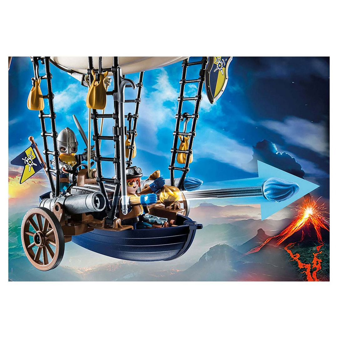 Playmobil Novelmore Knights Airship toy playset with 64 pieces