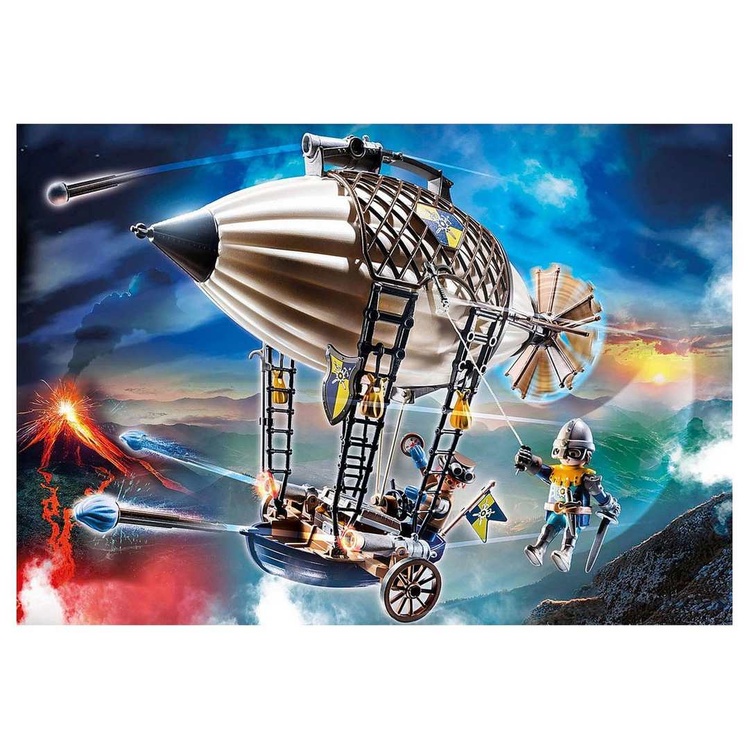 Playmobil Novelmore Knights Airship toy playset with 64 pieces