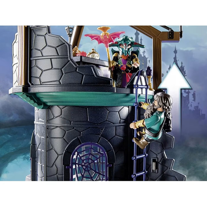 Playmobil Violet Vale-Demon Lair toy playset with two demons