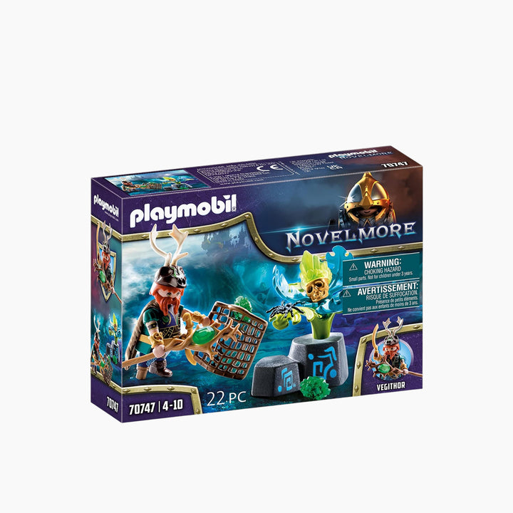 Playmobil Violet Vale-Plant Magician playset with jungle plant