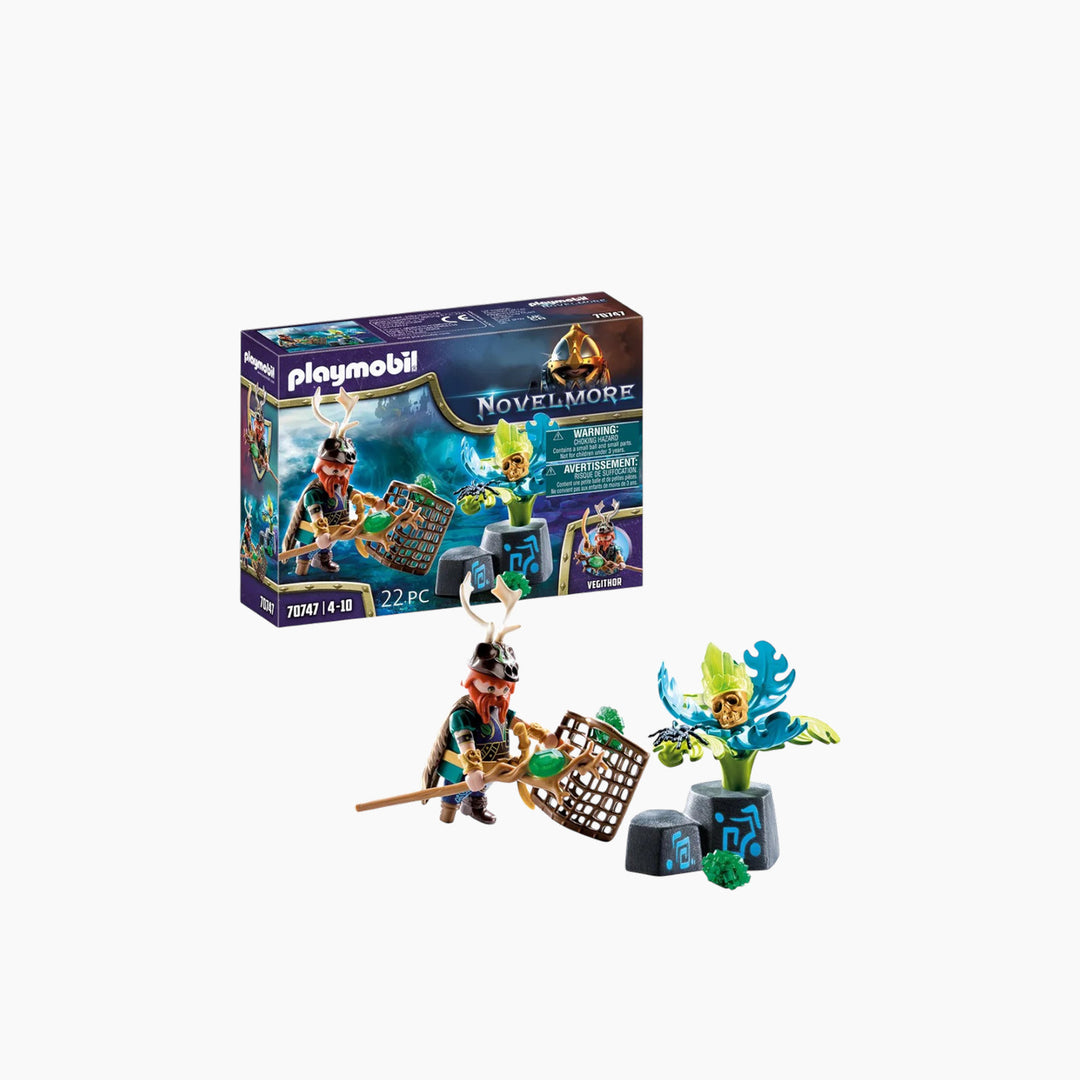 Playmobil Violet Vale-Plant Magician playset with jungle plant