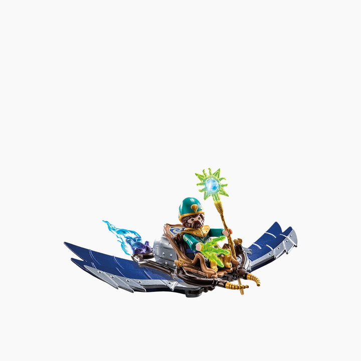 Playmobil Violet Vale-Air Magician action figure with glider and folding wings