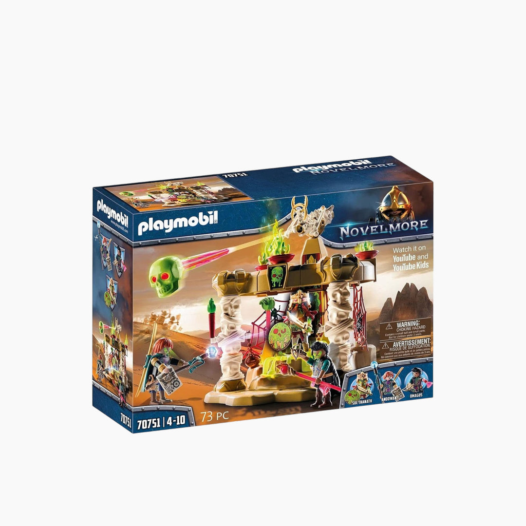 Playmobil Skeleton Army Temple playset with 73 pieces