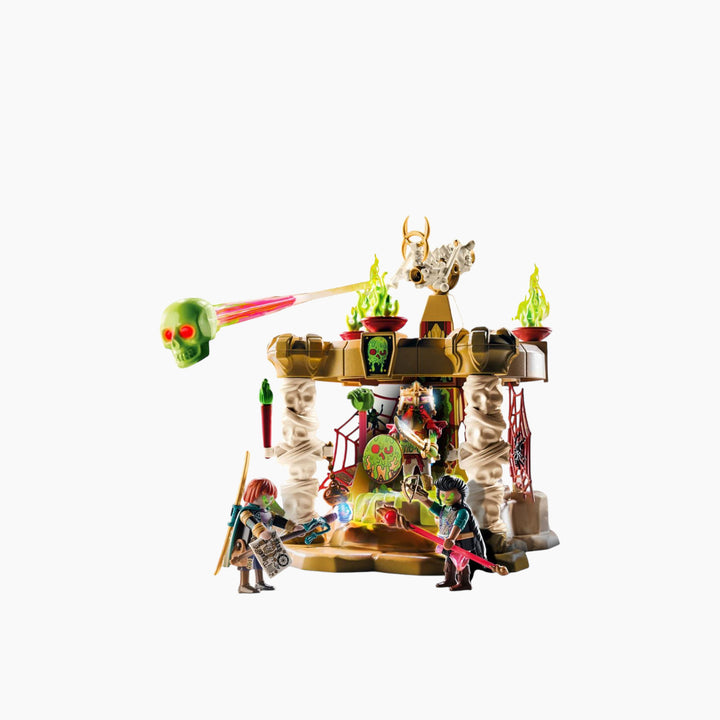 Playmobil Skeleton Army Temple playset with 73 pieces