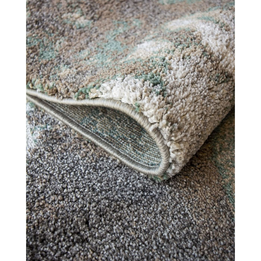 Spazio Home Marble Effect Abstract Rug - HUNA