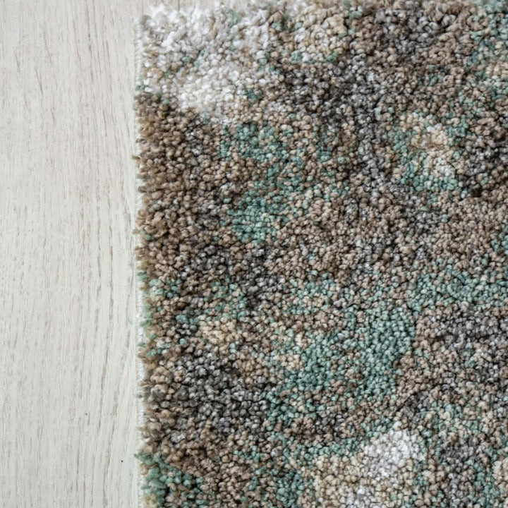 Marble Effect Abstract Rug