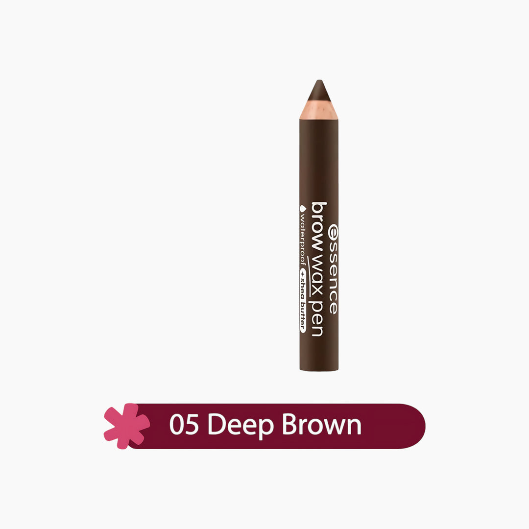 Essence Brow Wax Pen Eyebrow Wax 05 Deep Brown