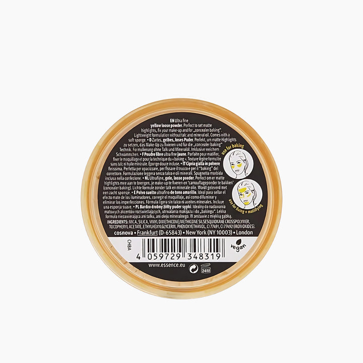 Essence Banana Loose Powder Natural with soft yellow tint