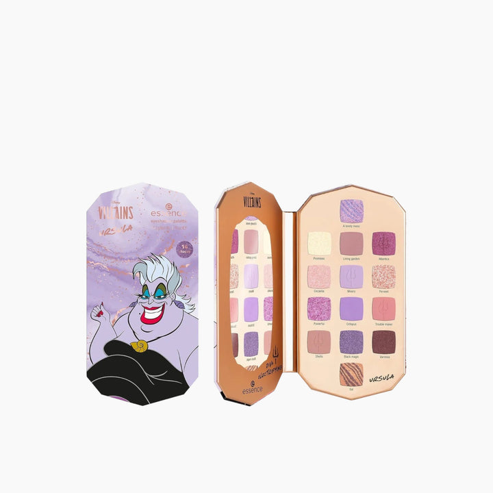 Essence Disney Villains Eyeshadow Palette 02 inspired by Ursula