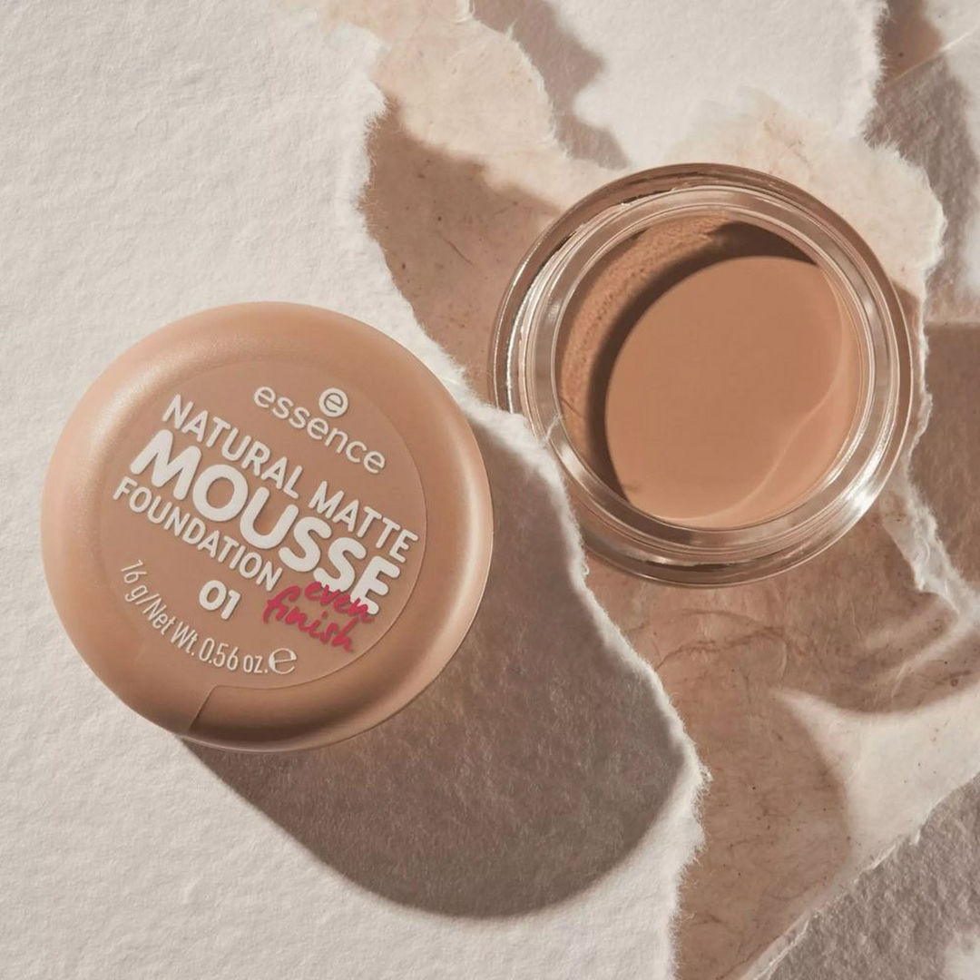 Essence Natural Matte Mousse Foundation