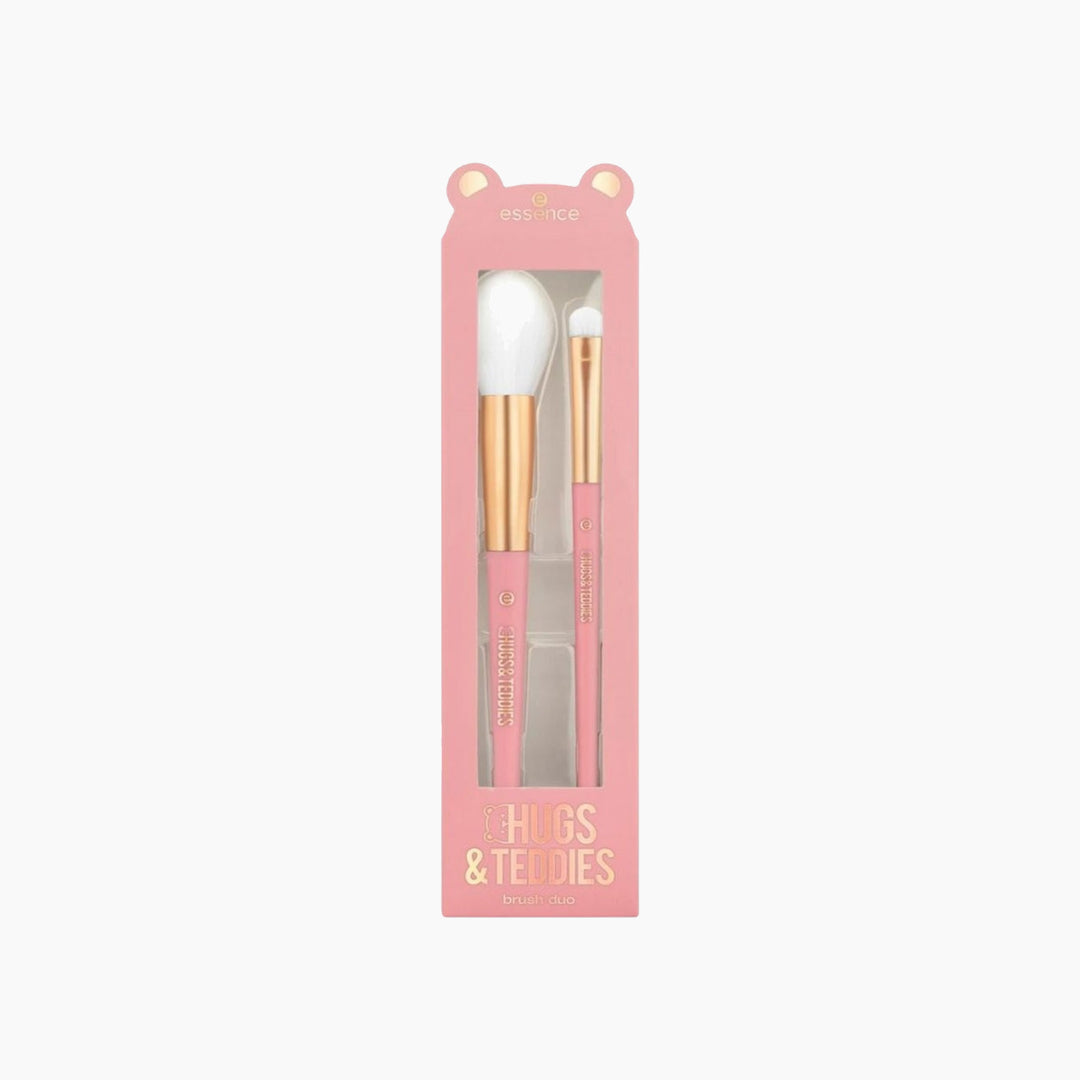 Essence Hugs &amp; Teddies 2-piece eye makeup brush set