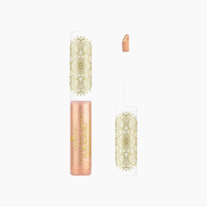 Essence Golden Days Ahead Eyeshadow Topper لتعزيز مكياج العين 01 Gold Dipper